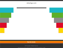 Tablet Screenshot of daily3gp.com